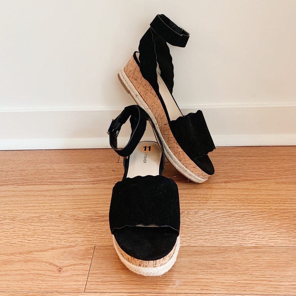 Brand New Strapy Wedge Sandal!